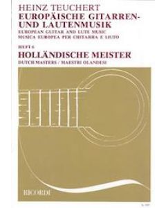 Musica europea per chitarra e liuto - maestri olandesi