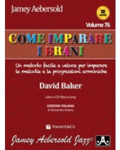 Aebersold vol. 76 - Come imparare i brani (con CD)