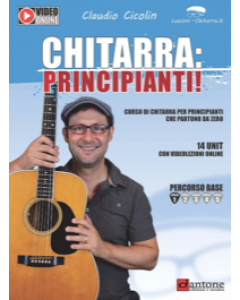 CHITARRA: PRINCIPIANTI - Corso di chitarra per principianti che partono da zero, con Videolezioni online Percorso Base - Livello 1 di 5