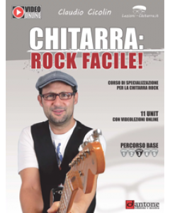 Chitarra rock facile - video on line