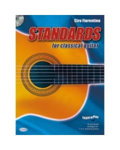 Standards per chitarra classica con CD