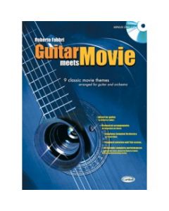 Guitar Meets Movie per chitarra classica con CD