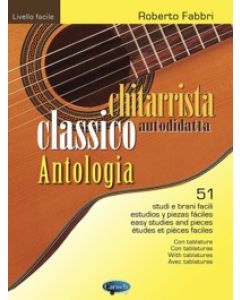 Chitarrista classico autodidatta antologia livello facile