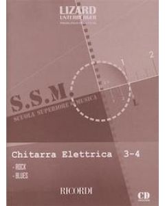 Chitarra elettrica Rock Blues vol.3-4 + CD