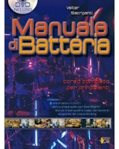 Manuale di batteria con DVD