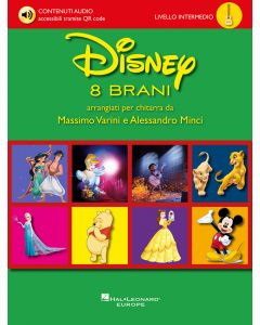 Disney - 8 brani arrangiati per chitarra - Livello intermedio