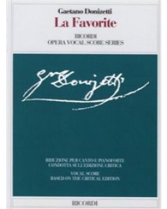 La favorite - Riduzione per canto e pianoforte