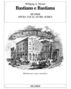 Bastiano e Bastiana - Riduzione per canto e pianoforte