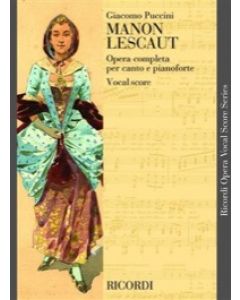Manon Lescaut - Riduzione per canto e pianoforte