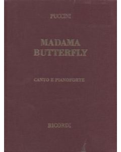 Madama Butterfly - Riduzione per canto e pianoforte con copertina rigida