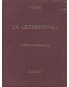La Cenerentola - Riduzione per canto e pianoforte con copertina rigida