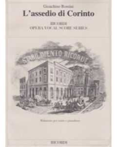 L'assedio di Corinto - Riduzione per canto e pianoforte