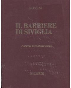 Il barbiere di Siviglia - Riduzione per canto e pianoforte con copertina rigida (Ita-Ing)