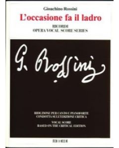 L'occasione fa il ladro  - Riduzione per canto e pianoforte