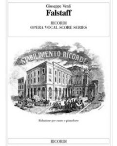 Falstaff - Riduzione per canto e pianoforte