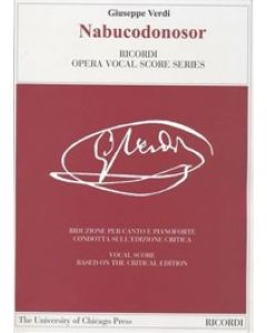 Nabucodonosor - Riduzione per canto e pianoforte (Ed.Critica)